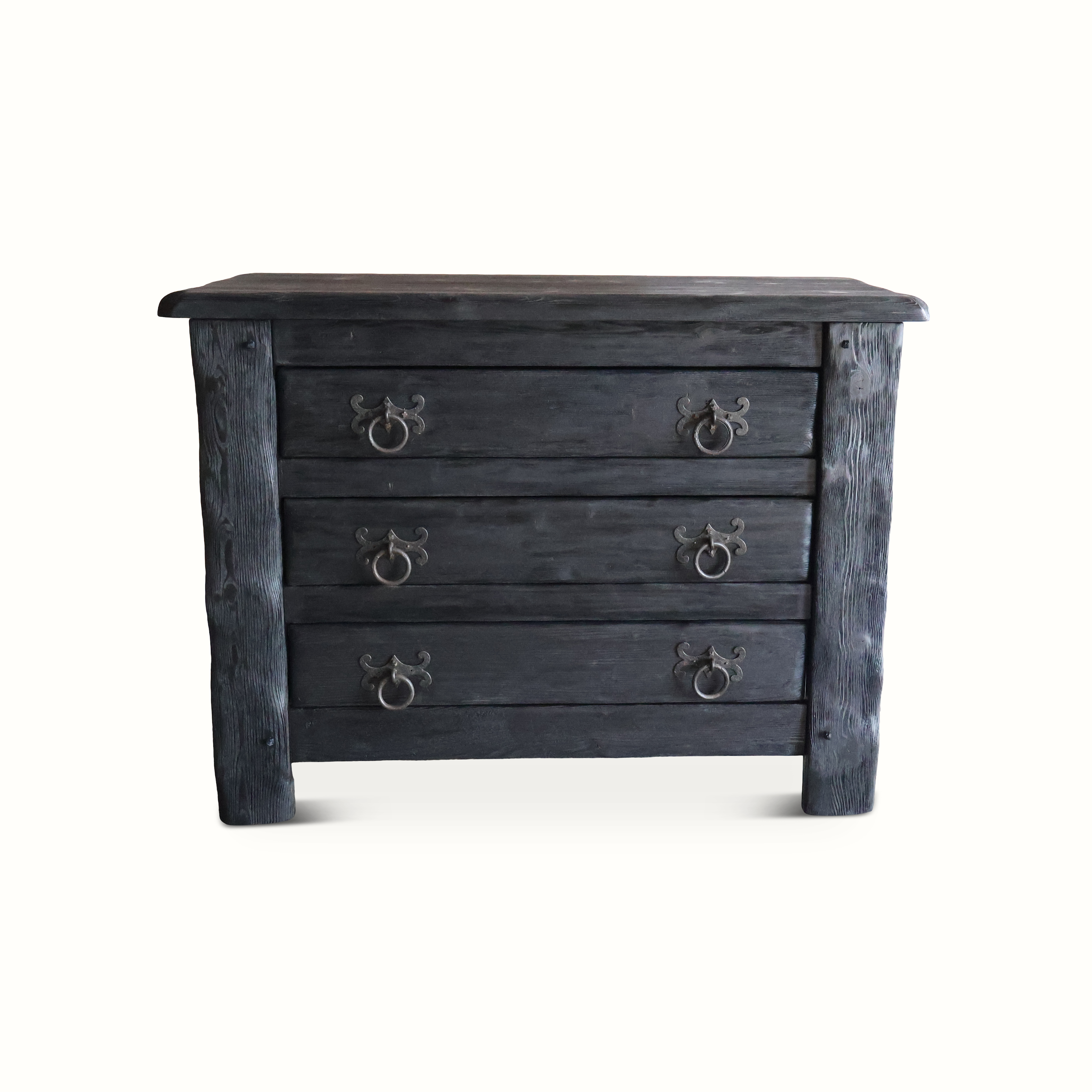 Ebonized Oak Chest of Drawers
