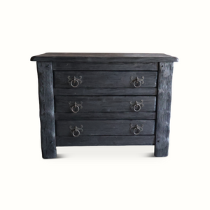 Ebonized Oak Chest of Drawers