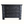 Front view of four-drawer ebonized oak chest with decorative metal knobs, dark finish