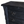 Corner close-up of ebonized oak chest top and drawer with ornate metal knob, dark finish