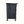Ebonized oak chest side panel with dark distressed wood grain and tapered legs