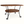 Wicker and Iron Coffee Table