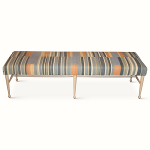 Madison Bench in a Vintage Wool Textile