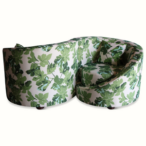 Fig Leaf Tete-e-Tete Sofa