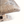 Reclaimed wood farm table corner detail with rounded tabletop end and leg joinery