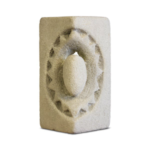 Vintage 1970s French Limestone Lamp