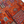 Orange rug with diamond and zigzag patterns, multicolor medallion, fringed border