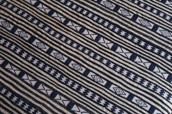 Pair of Madison Stools in a Vintage Moroccan Wool Fabric