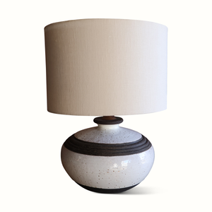 Italian Ceramic Table Lamp by Bitossi 1960s