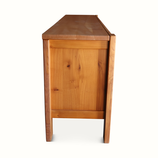 Elm Credenza by Maison Regain, France, 1960s