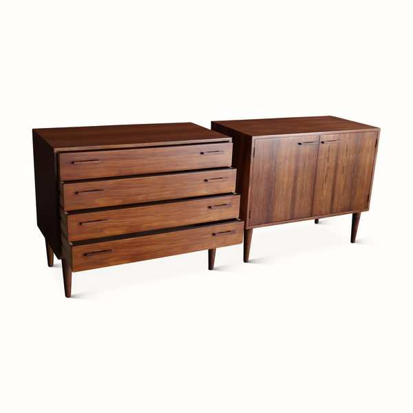Pair of Rosewood Bedside Chests