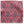 Peter Dunham Textiles Jaali in Indigo on Raspberry Pillow