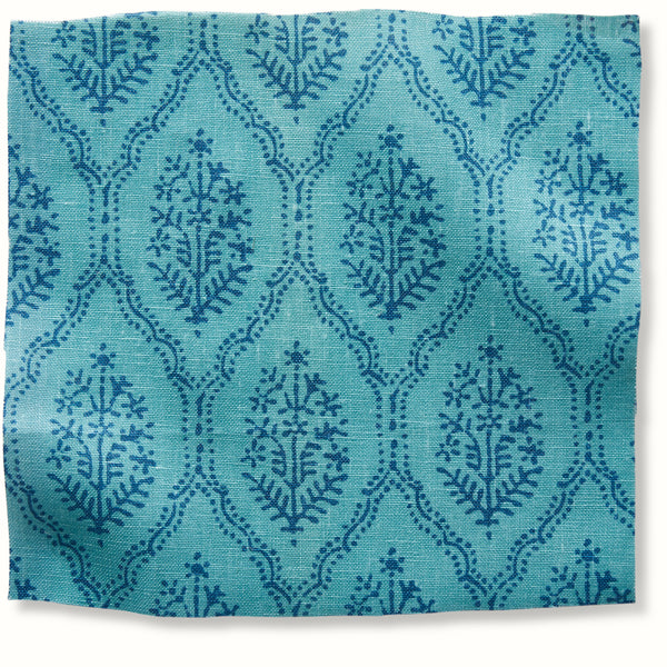 Peter Dunham Textiles Jaali in Iznik Blue Pillow