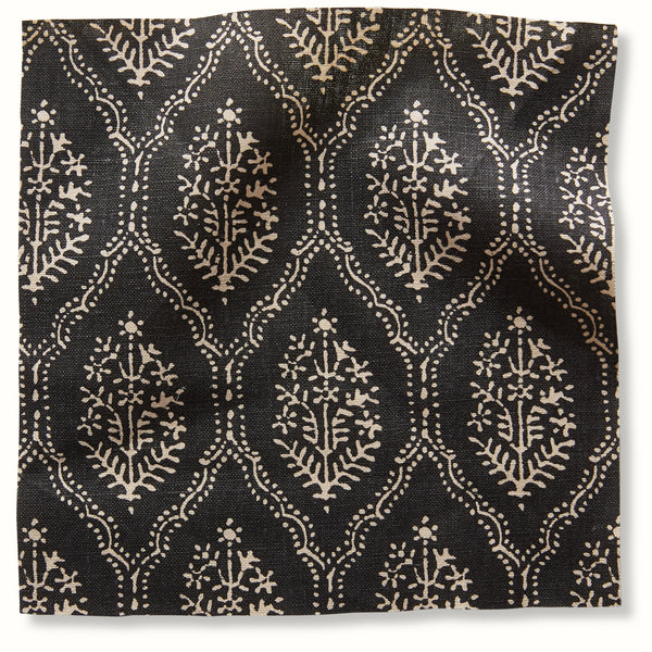 Peter Dunham Textiles Jaali in Onyx Pillow