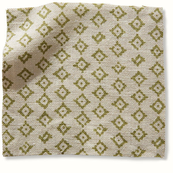 Peter Dunham Textiles Kumbh in Celadon/Natural Pillow