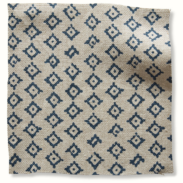 Peter Dunham Textiles Kumbh in Indigo/Natural Pillow