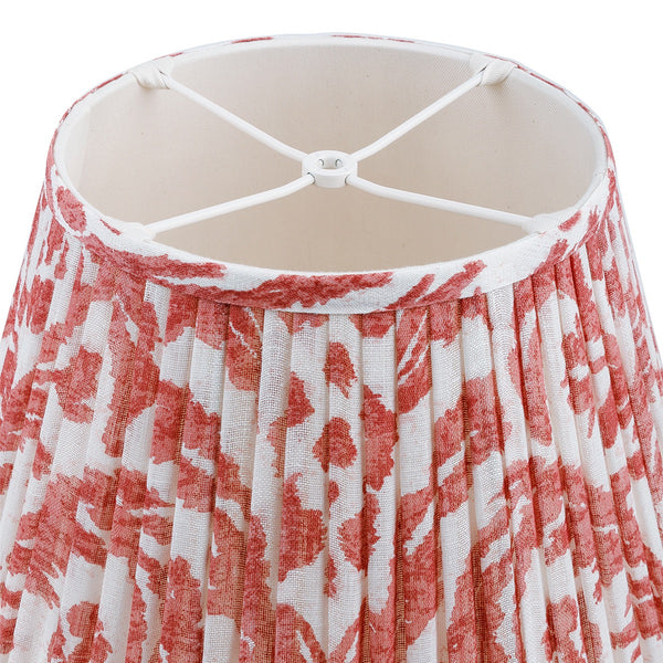 Fermoie Lampshade in Red Marlborough