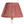 Fermoie Lampshade in Red Strié