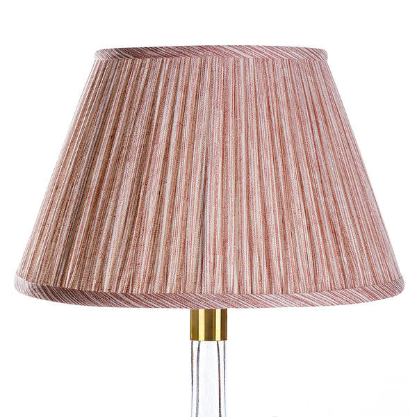Fermoie Lampshade in Pink Strié
