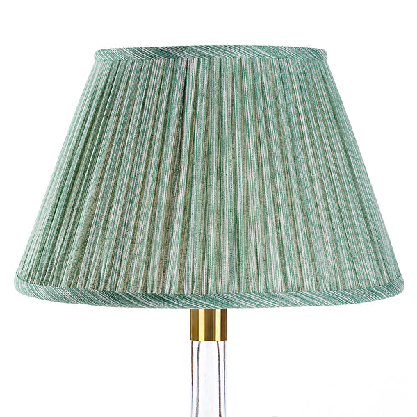 Fermoie Lampshade in Green Strié