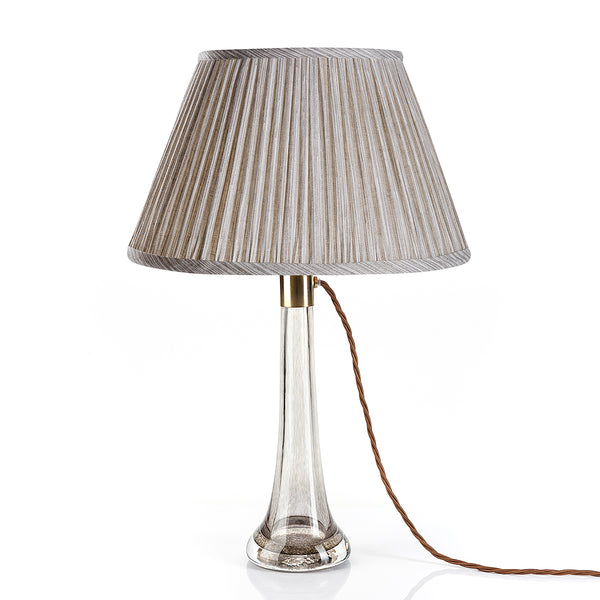 Fermoie Lampshade in Grey Strié