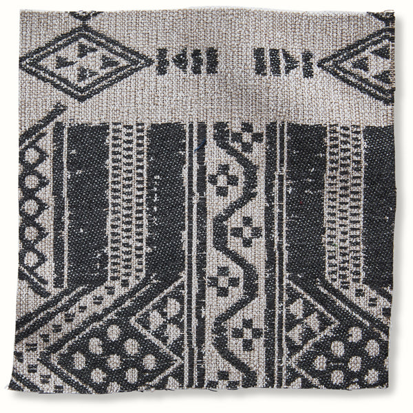 Peter Dunham Textiles Outdoor Mombasa in Onyx/Natural Pillow