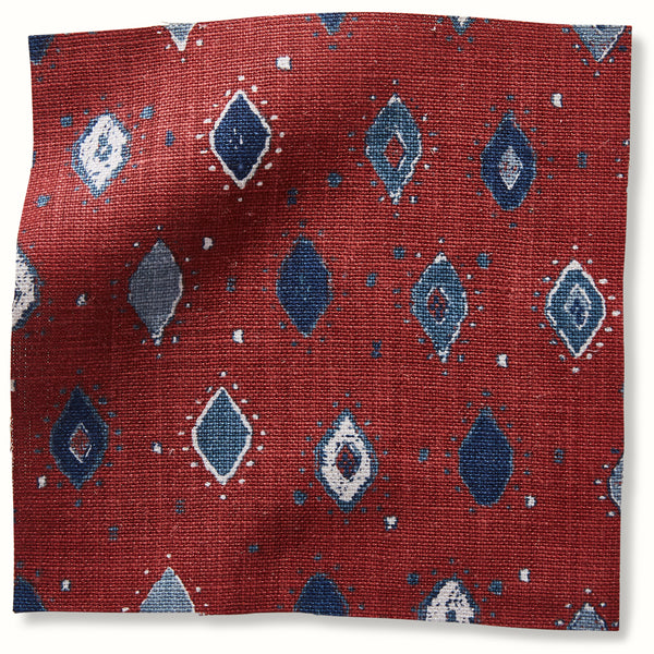 Peter Dunham Textiles Oona in Red Clay Pillow