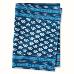 Pre-Order Peter Dunham + Hudson Grace Blue Janpath Printed Runner