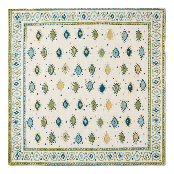 Peter Dunham + Hudson Grace Green Oona Printed Napkin