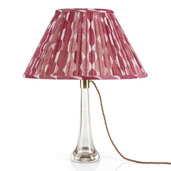 Fermoie Lampshade in Red Whittle
