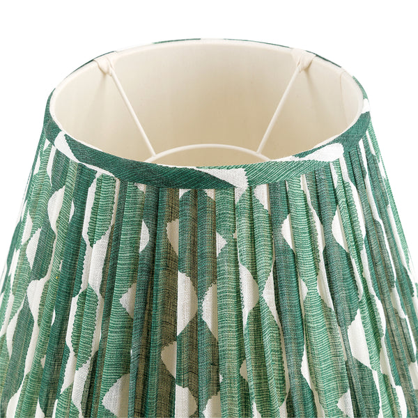 Fermoie Lampshade in Green Whittle