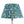 Fermoie Lampshade in Blue and Green Whittle