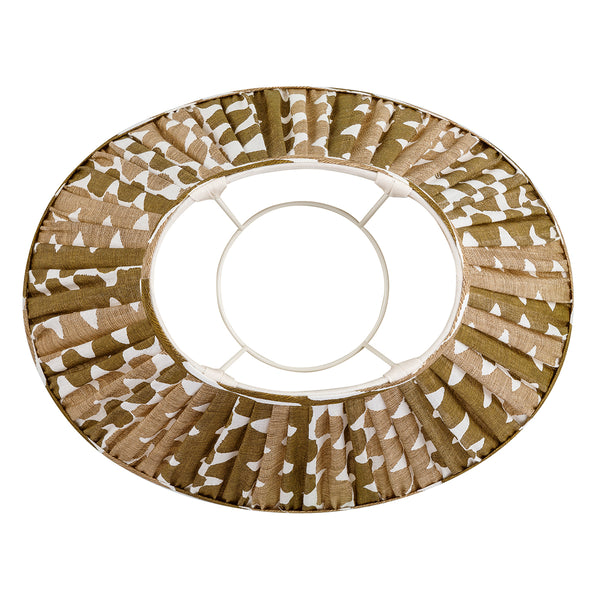 Fermoie Lampshade in Yellow Whittle