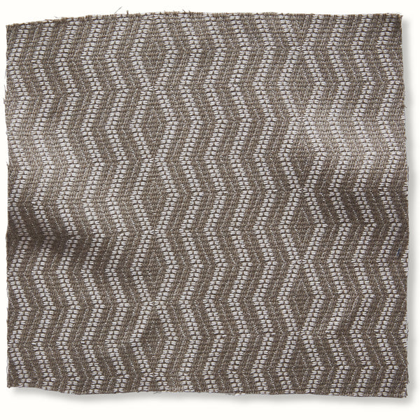 Peter Dunham Textiles Outdoor Persis in Stone on Natural Pillow