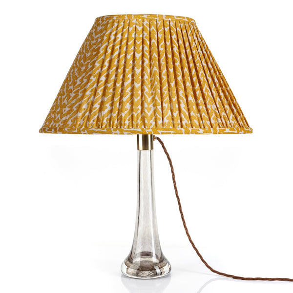 Fermoie Lampshade in Yellow Rabanna