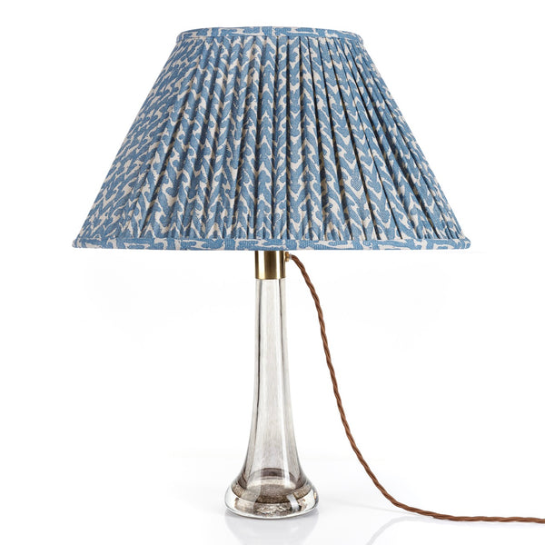 Fermoie Lampshade in Blue Rabanna