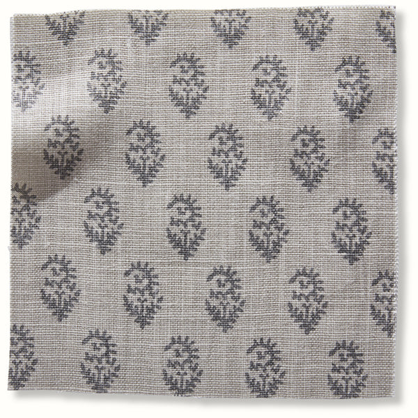 Peter Dunham Textiles Rajmata Tonal in Ash/Gray Pillow