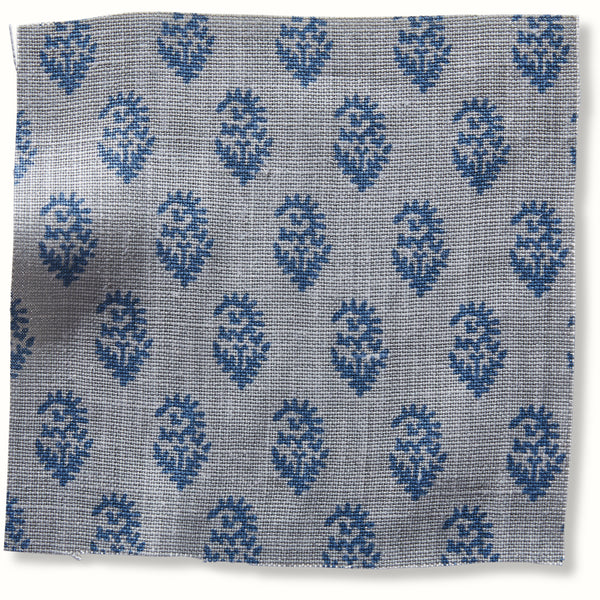 Peter Dunham Textiles Rajmata Tonal in Mist/Indigo Pillow