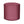 Indigo and raspberry patterned cylindrical indoor pouf with flat top