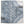 Blue and white patterned pillow cover with ornate Samarkand motif