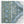 Samarkand patterned pillow cover in blue and green on white, floral and geometric