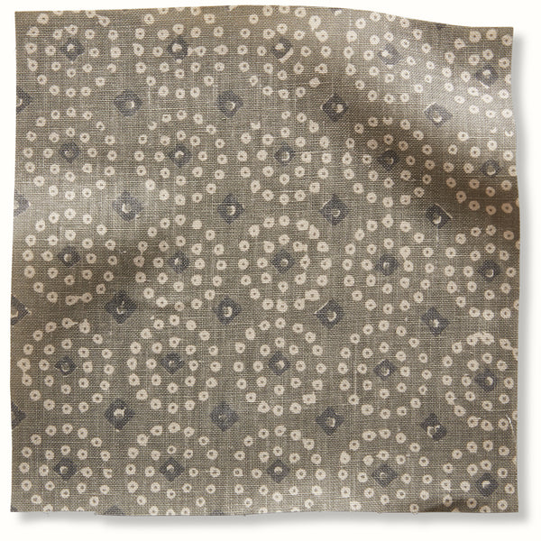 Peter Dunham Textiles Sari in Ash Pillow