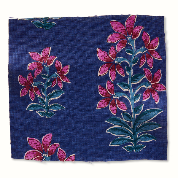 Peter Dunham Textiles Shani in Berry/Midnight