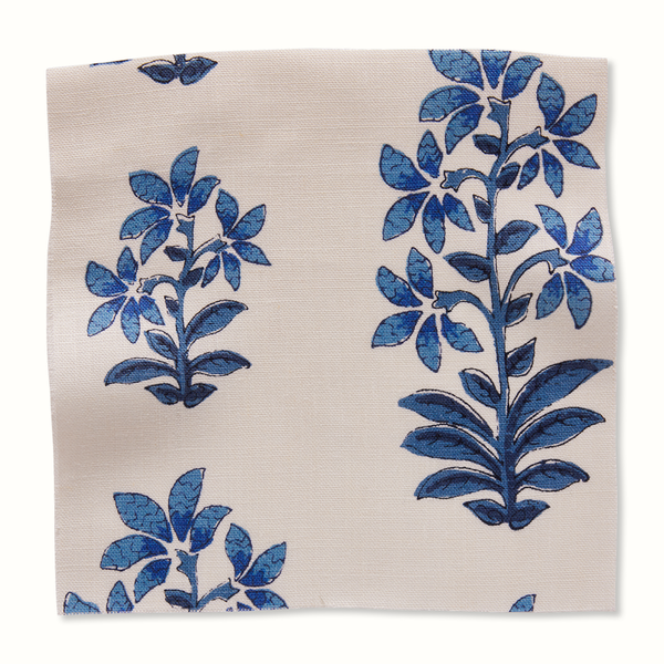 Peter Dunham Textiles Shani in Indigo/White