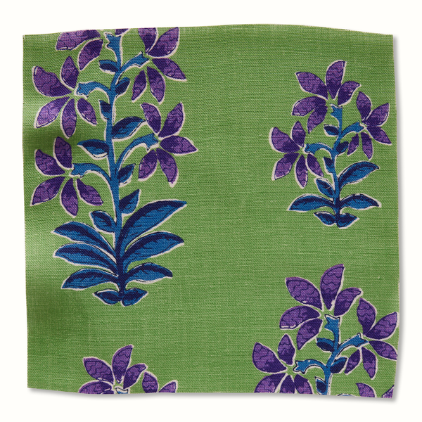 Peter Dunham Textiles Shani in Purple/Green