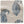 Peter Dunham Textiles Shiraz in Blue/Blue Pillow