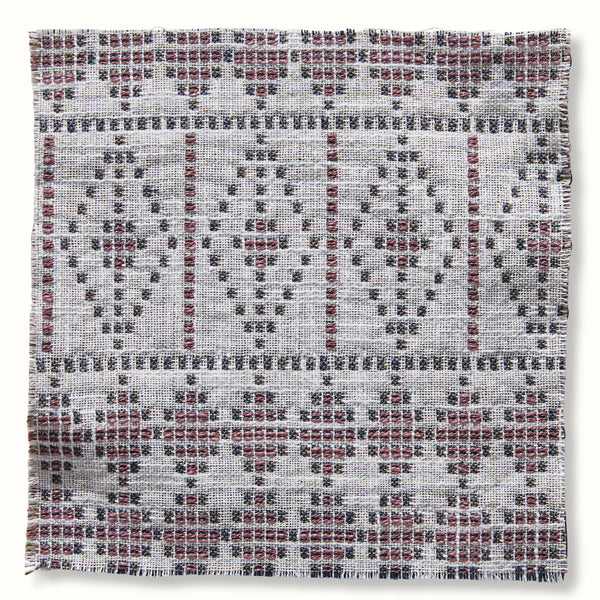 Peter Dunham Textiles Outdoor Souk in Pink/Gray Pillow