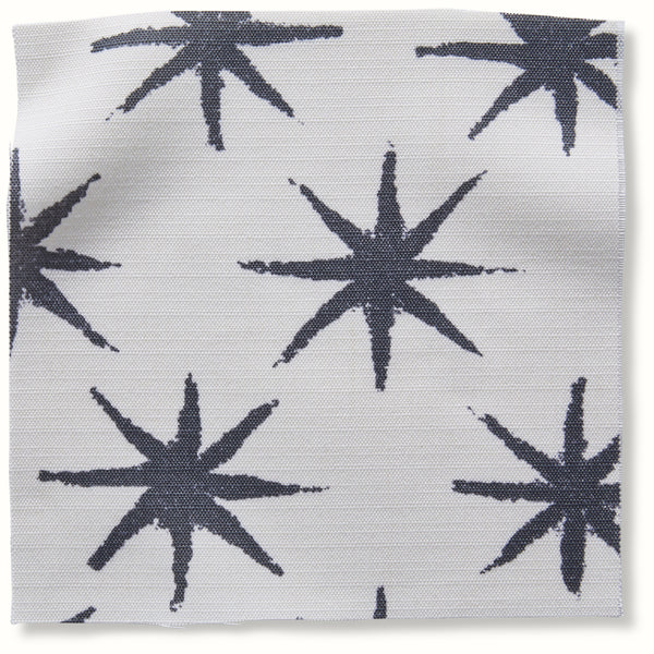 Peter Dunham Textiles Outdoor Starstruck in Charcoal Pillow
