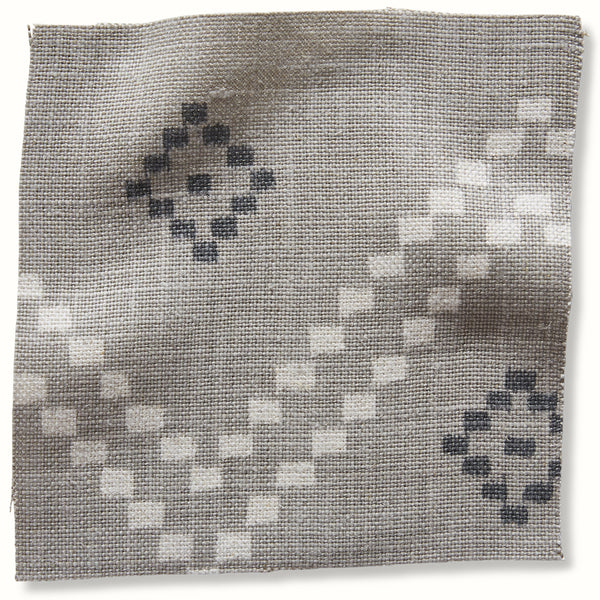 Peter Dunham Textiles Taj in Ash/Natural Pillow