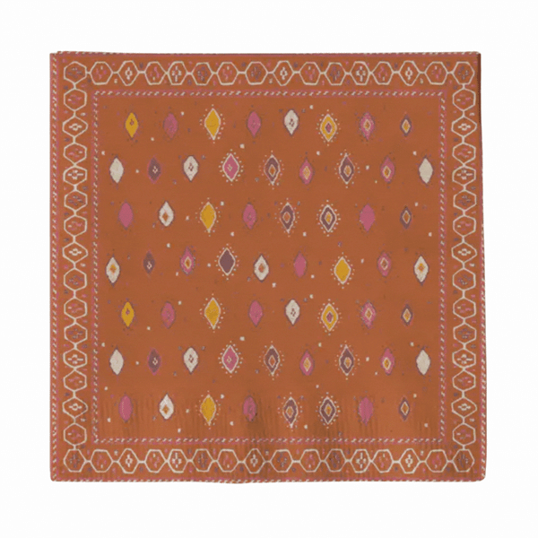 Peter Dunham + Hudson Grace Oona and Fez Cocktail Napkins, Set of 50